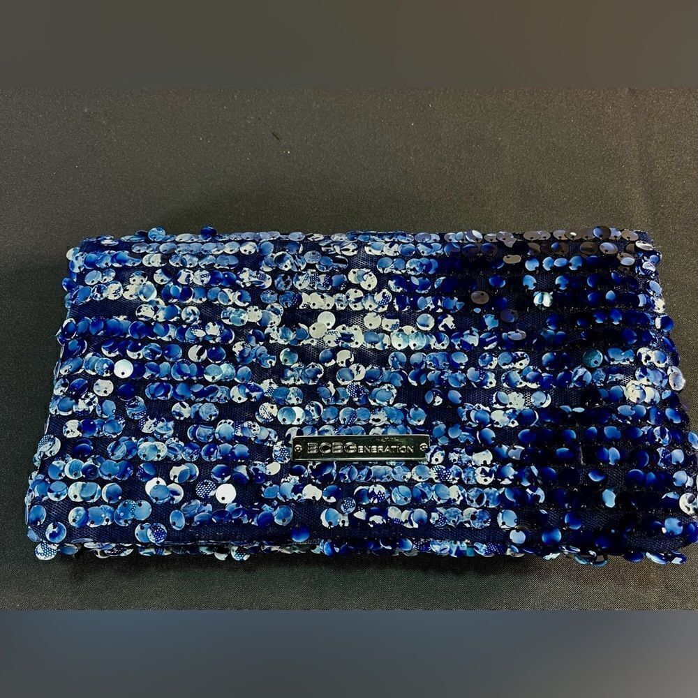 Bcbgeneration-Blue Sparkleclutch - image 7